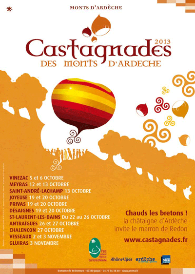 Castagnades des Monts d&rsquo;Ardèche 2013